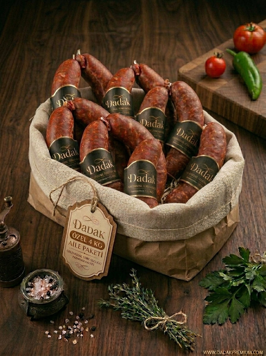 Dadak Afyon Sucuğu 4 Kilo