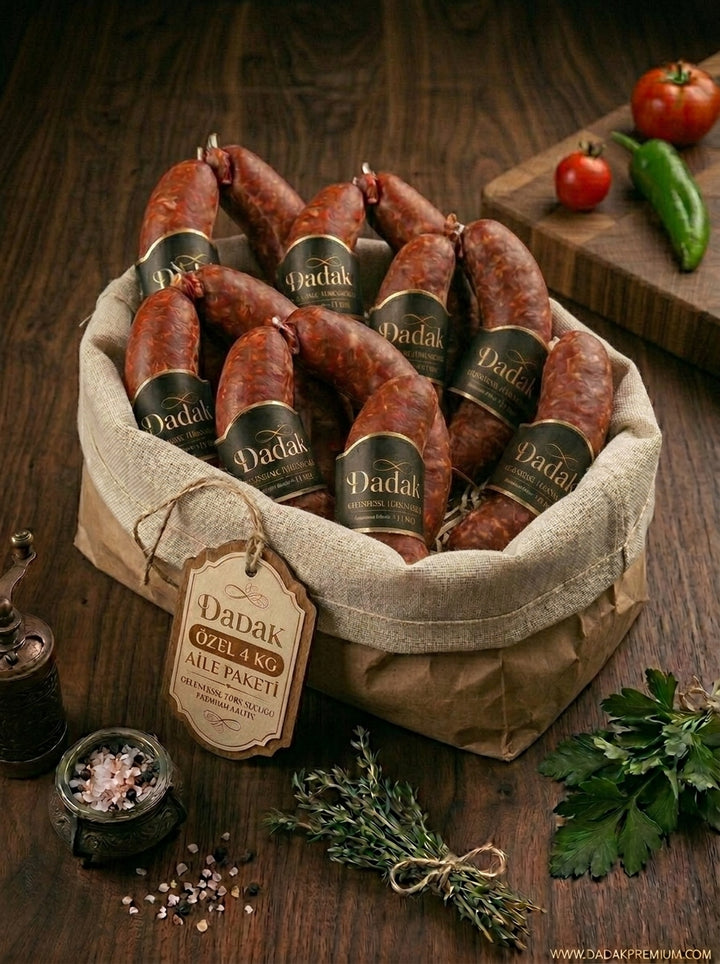 Dadak Afyon Sucuğu 4 Kilo